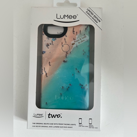 🔥 2x$20 🔥 Limited Edition LuMee two Selfie For iPhone 6s 6 - 7 - 8 plus Beach - Picture 2 of 4